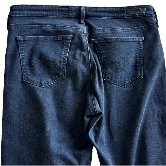 AG Adriano Goldshmied The Stevie Ankle Petite Slim Straight Jeans Blue Size 29P - Picture 5 of 14